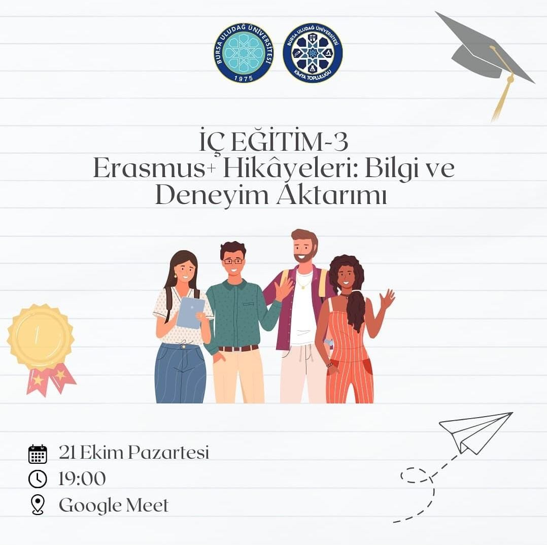 Erasmus+ Hikâyeleri: Bilgi ve Deneyim Aktarımı afişi